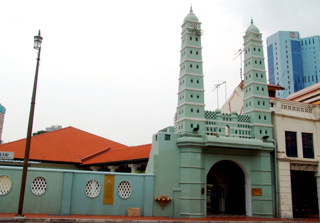 Façade de la mosquée Jamae Chulia